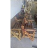 banco de madeira que vira mesa preço em Campinas